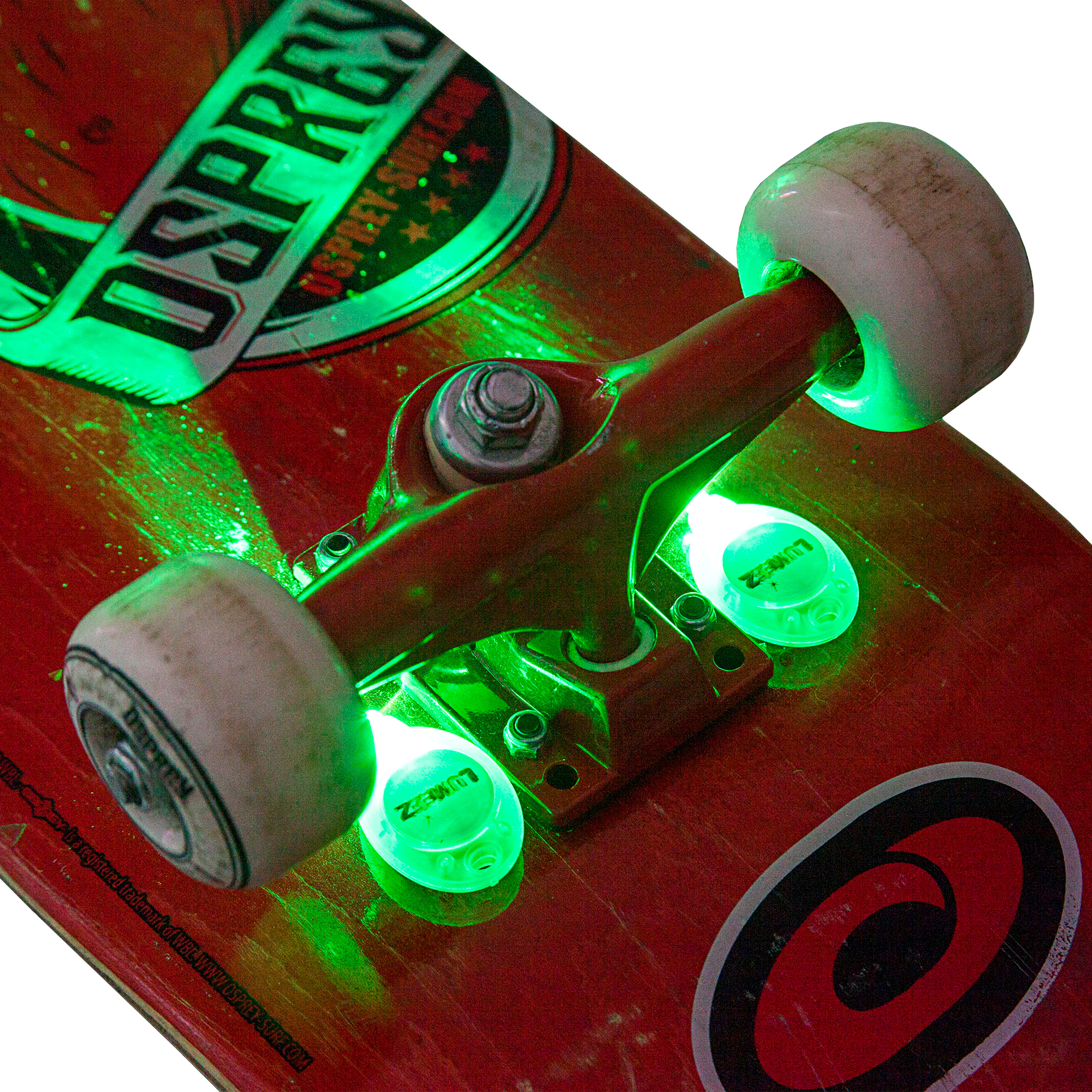 Genuine Lumeez™ LED-Beleuchtung für Schlittschuhe Rollern Skateboards Inline-Skates & Rollschuhe